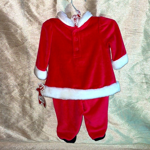 NEW.  Girls 3 months Holiday Outfit. - Picture 2 of 8